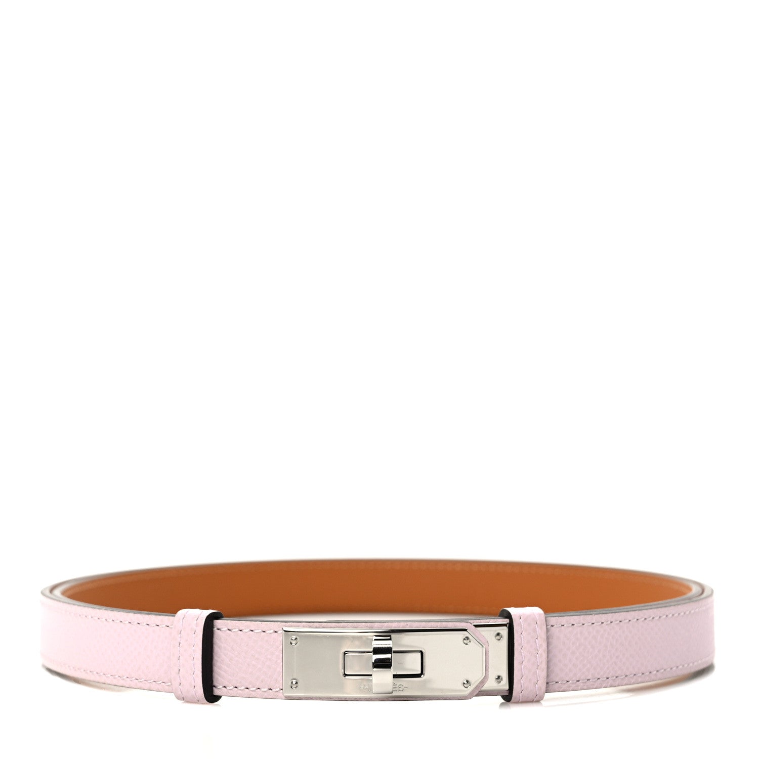 Hermes Epsom Kelly Belt Mauve Pale 1 of 5