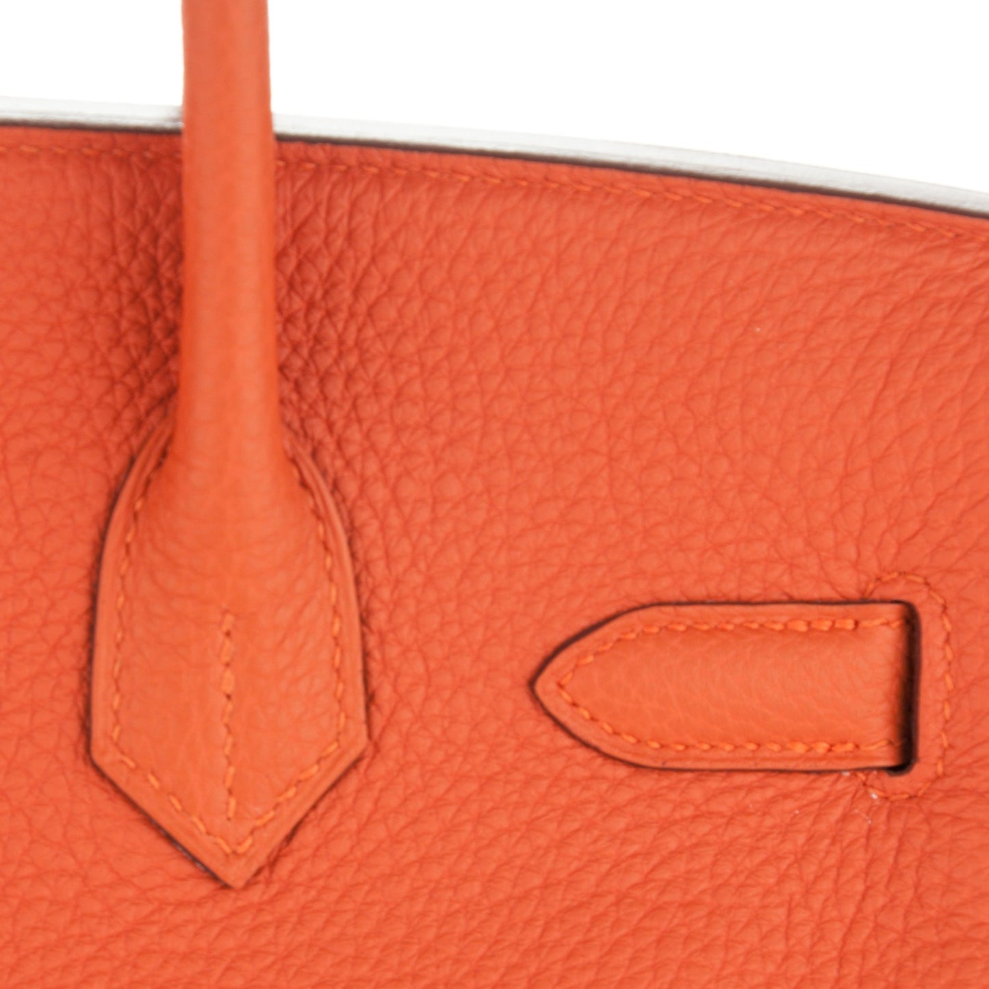 Togo Birkin 30 Orange