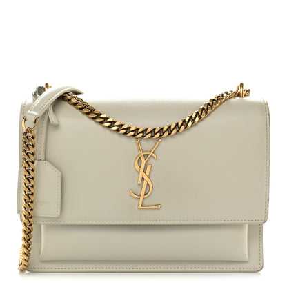Saint Laurent Calfskin Medium Monogram Sunset Crema Soft 1 of 13