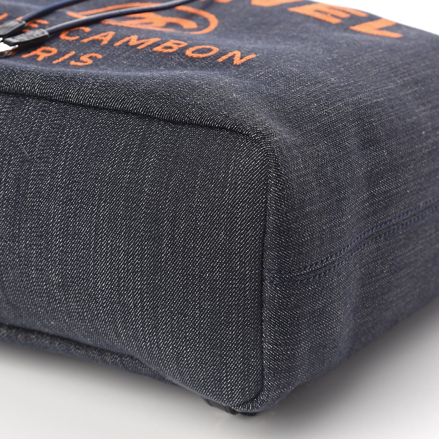 Canvas Large Deauville Backpack Denim Blue