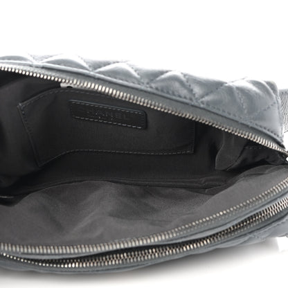 Chanel Calfskin Quilted Waist Bag Dark Grey 4 of 8