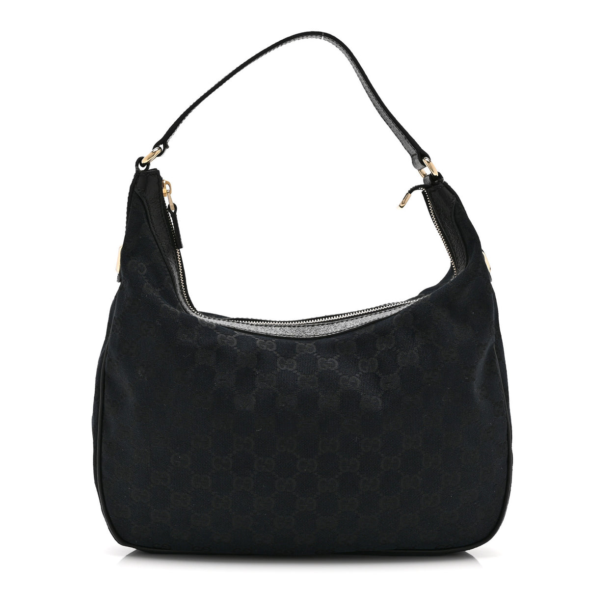 Gucci Monogram Medium Charmy Hobo Black 1 of 10