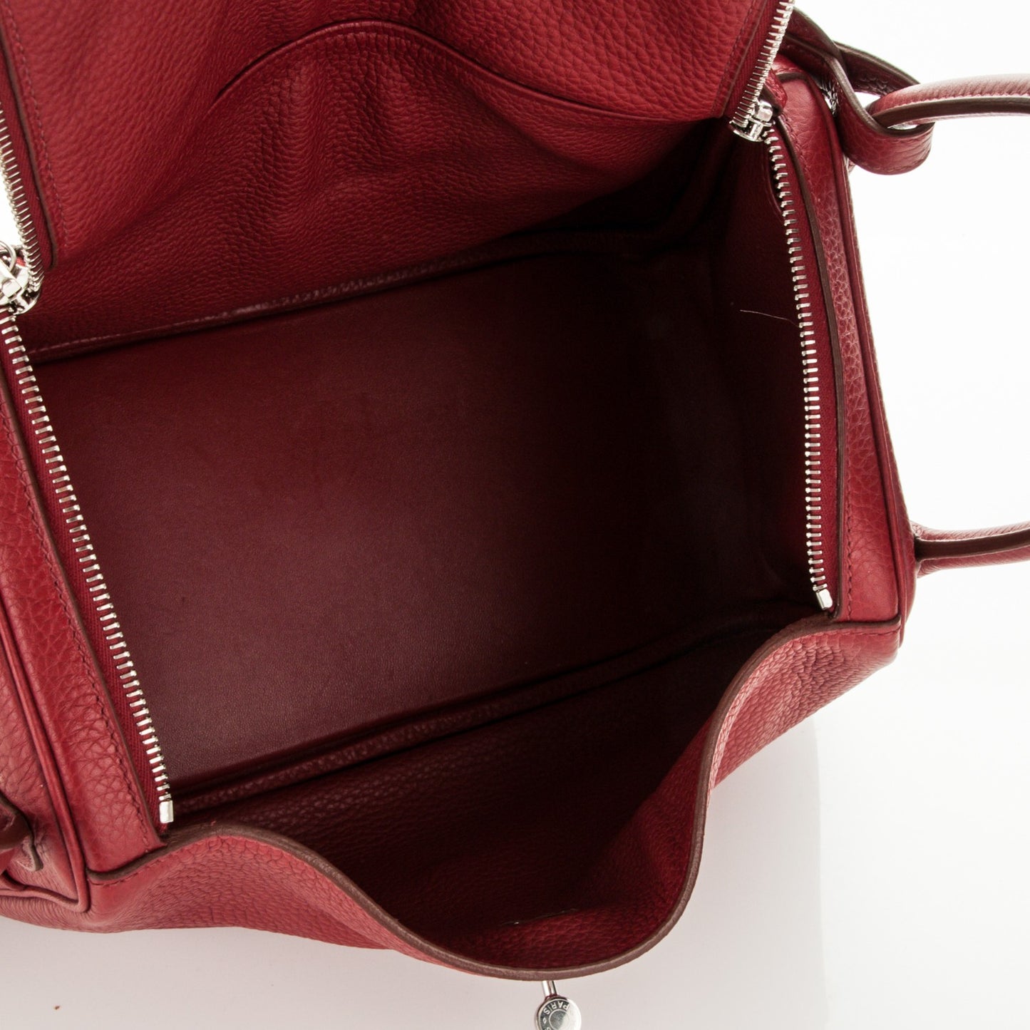 Taurillon Clemence Lindy 30 Rouge Garance