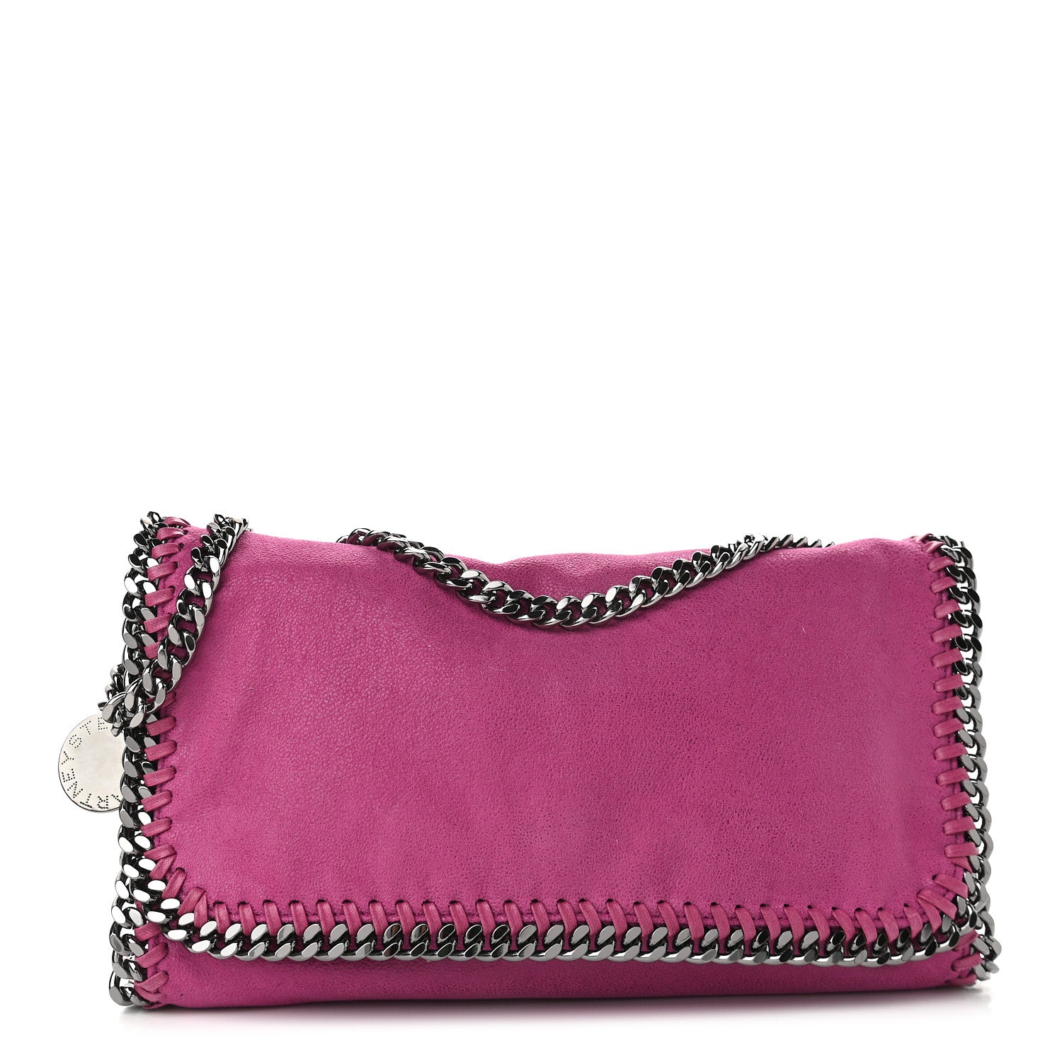 Stella McCartney Shaggy Deer Falabella Crossbody Bag Hot Pink 1 of 8