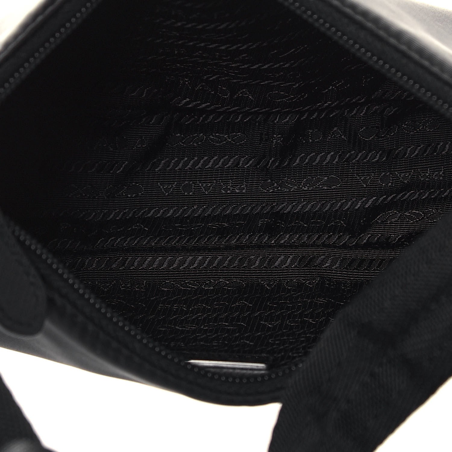 Prada Tessuto Nylon Mini Re-Edition 2000 Bag Black 5 of 14