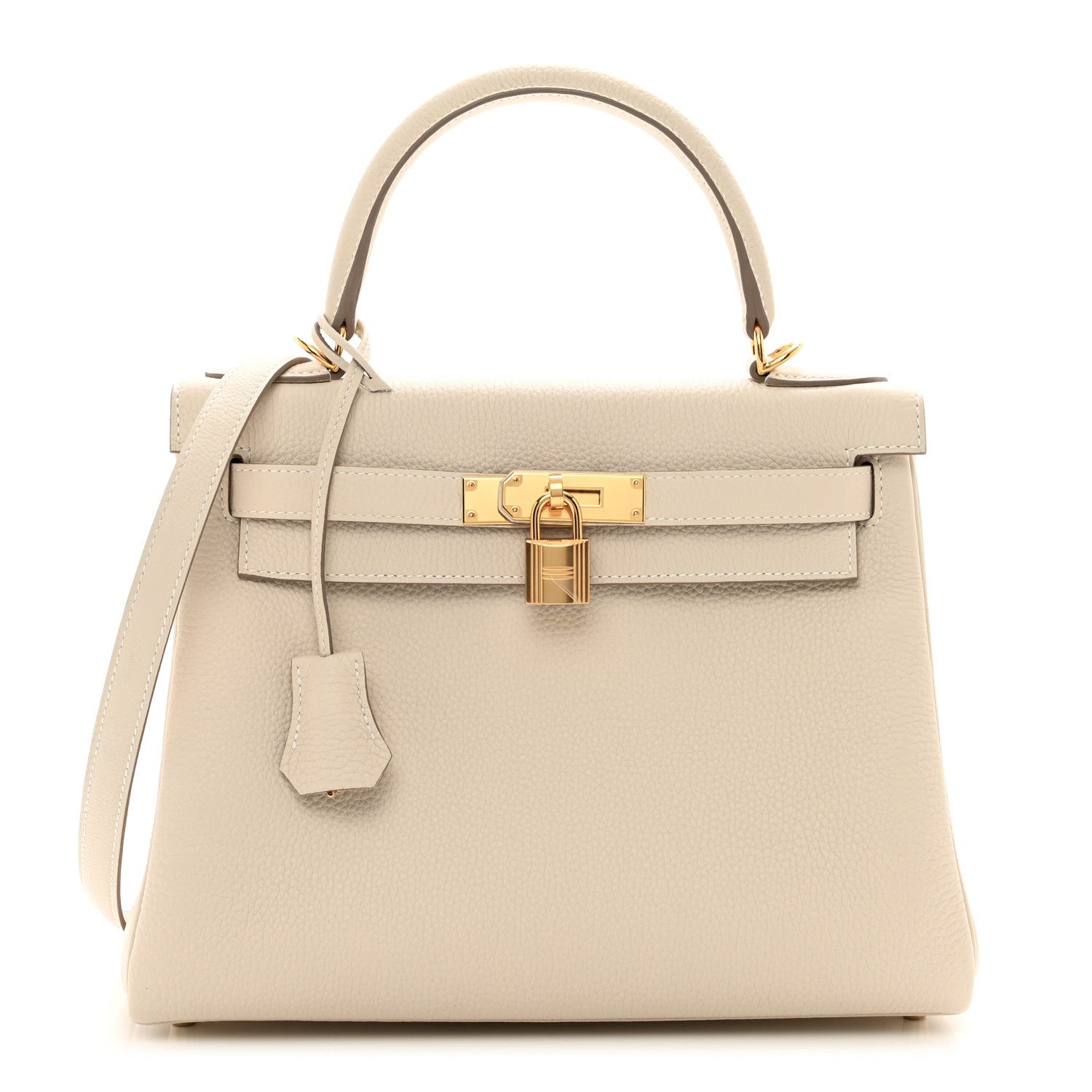 Hermes Togo Kelly Retourne 28 Craie 1 of 11
