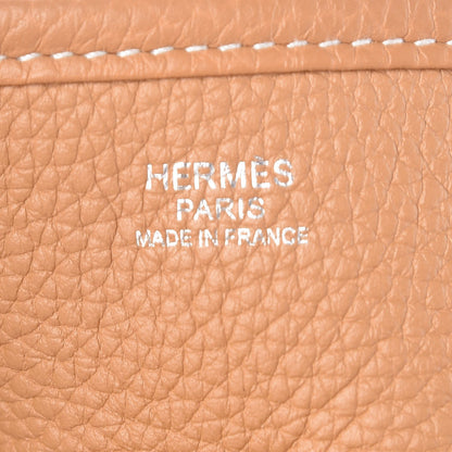 Hermes Taurillon Clemence Evelyne III GM Sable 6 of 7
