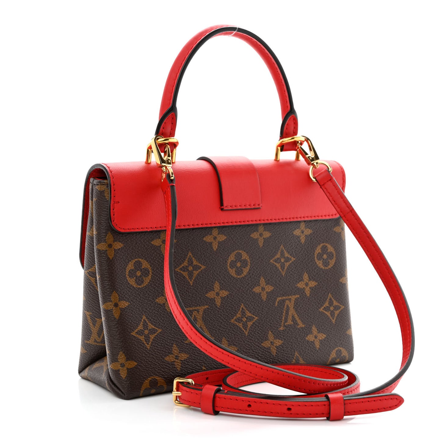 Monogram Locky BB Coquelicot