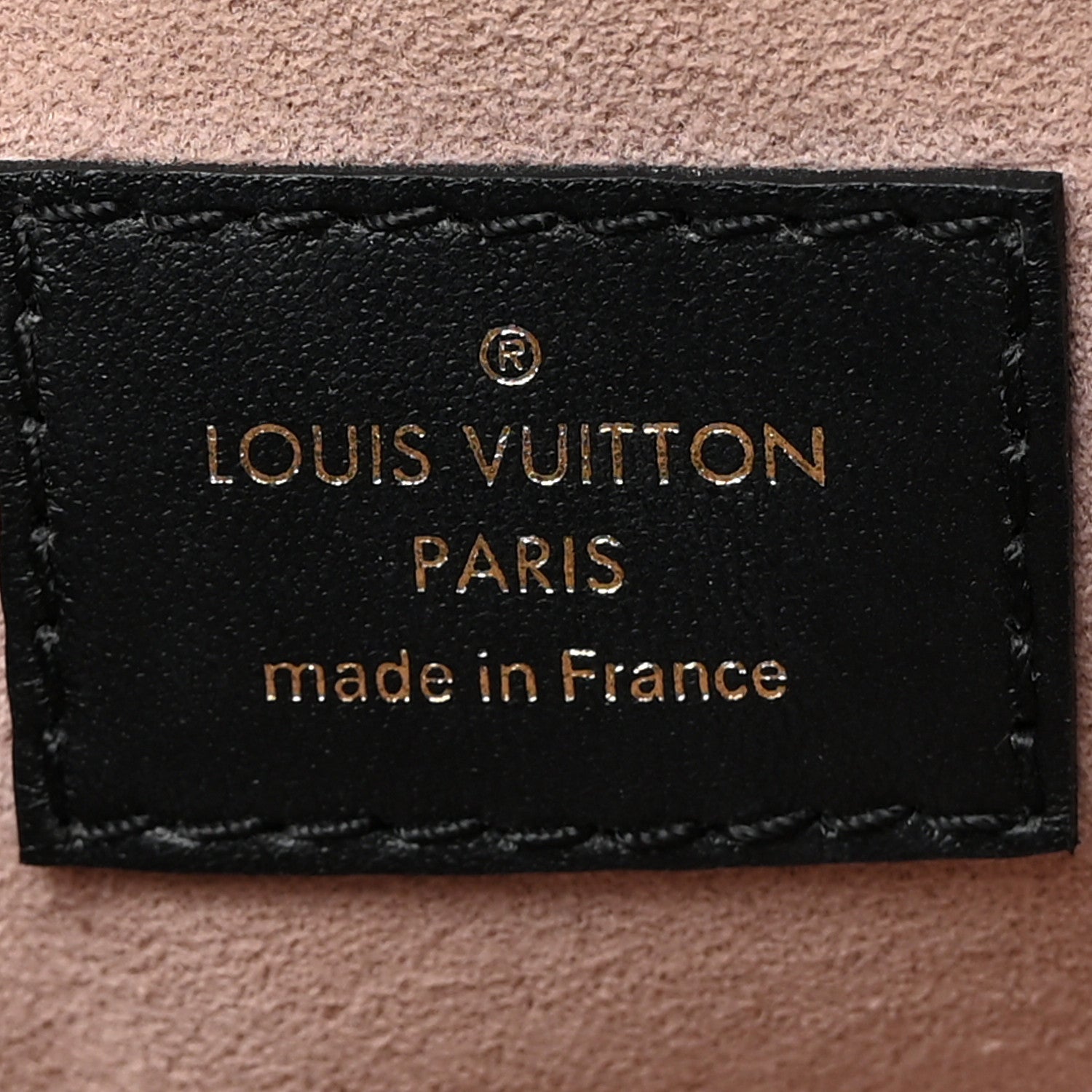 Louis Vuitton Lambskin Embossed Monogram Coussin PM Black 6 of 9