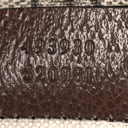 Gucci GG Supreme Monogram Neo Vintage Web Belt Bag Brown 7 of 13