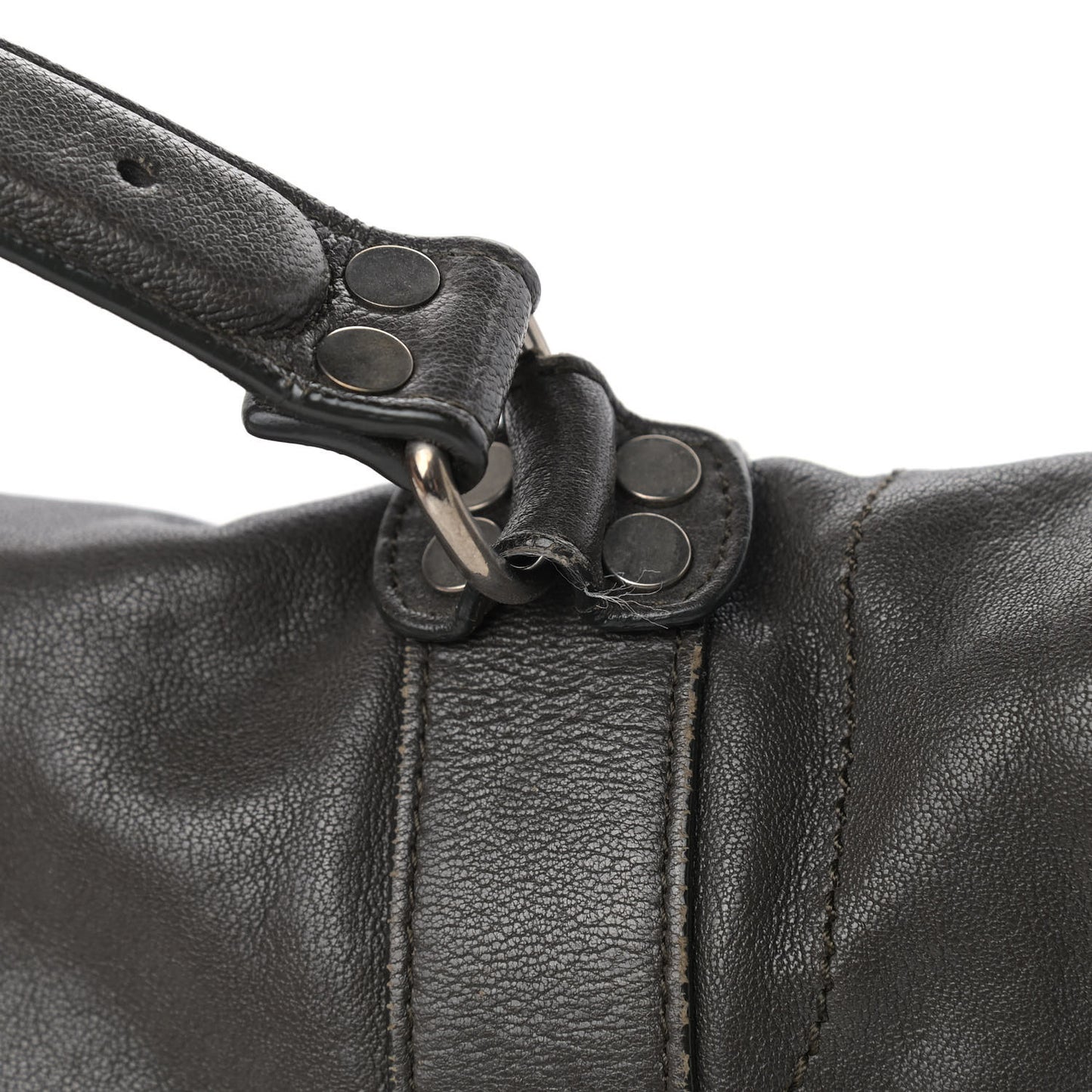 Lambskin Medium PS1 Satchel Smoke