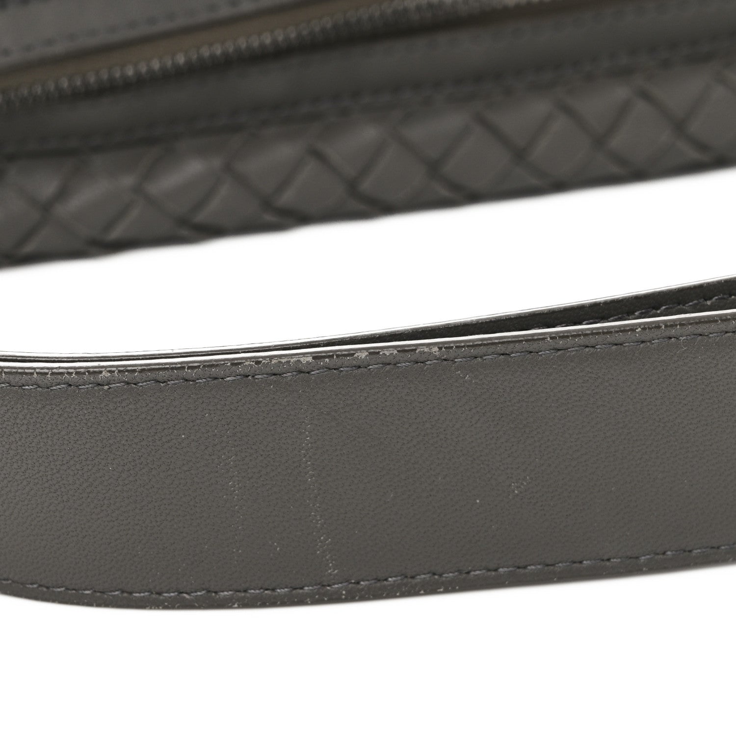 Bottega Veneta Nappa Intrecciato Shoulder Bag Grey 14 of 14