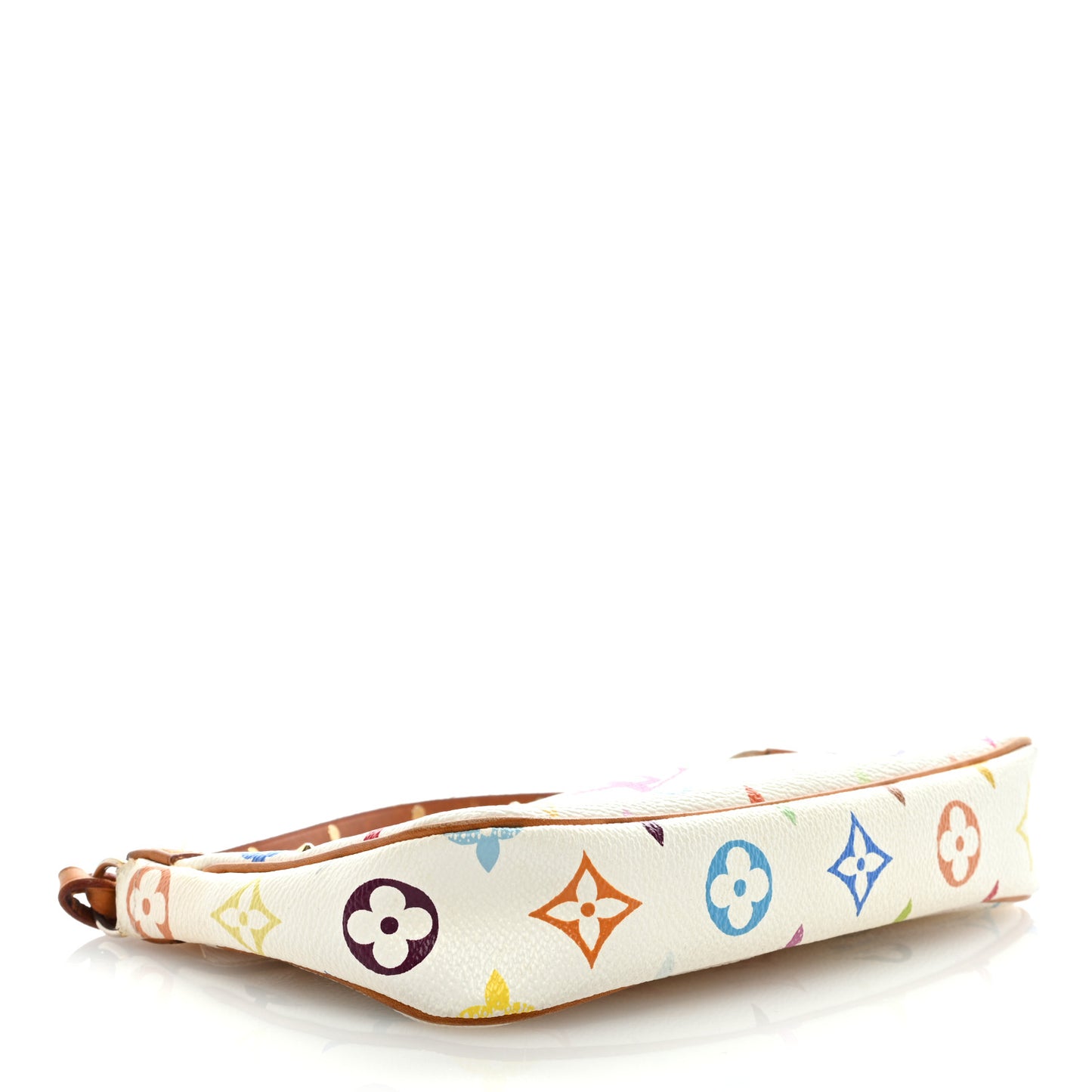 Monogram Multicolor Pochette Accessories White