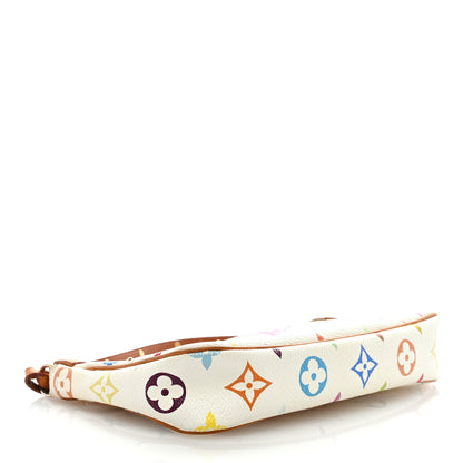 Louis Vuitton Monogram Multicolor Pochette Accessories White 4 of 10
