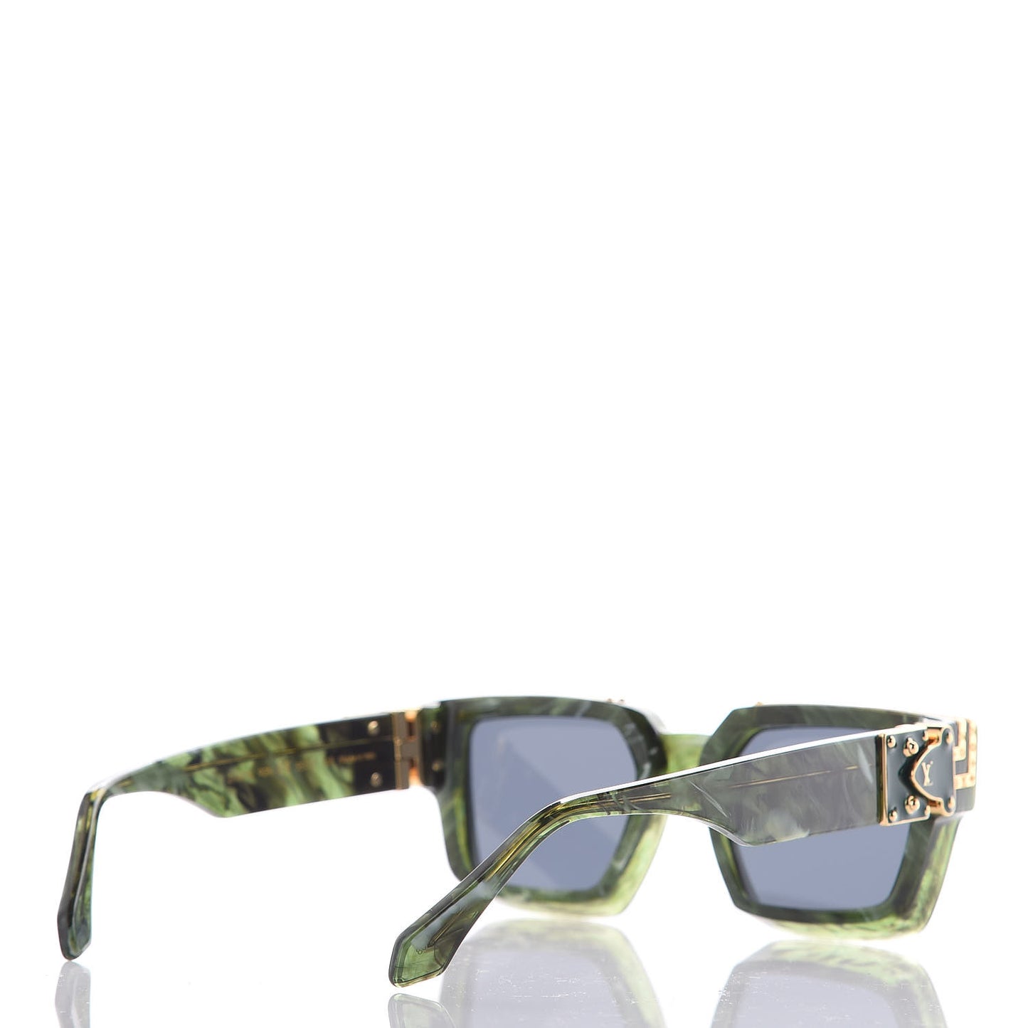 Acetate 1.1 Millionaires Z1167W Sunglasses Green Marble