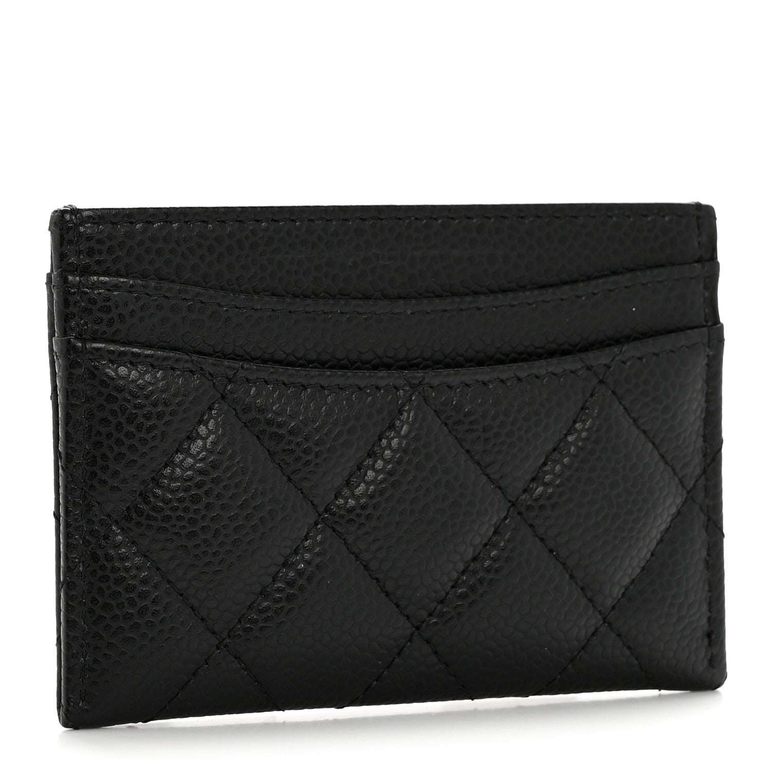 Chanel Caviar Quilted Card Holder Black 3 of 11