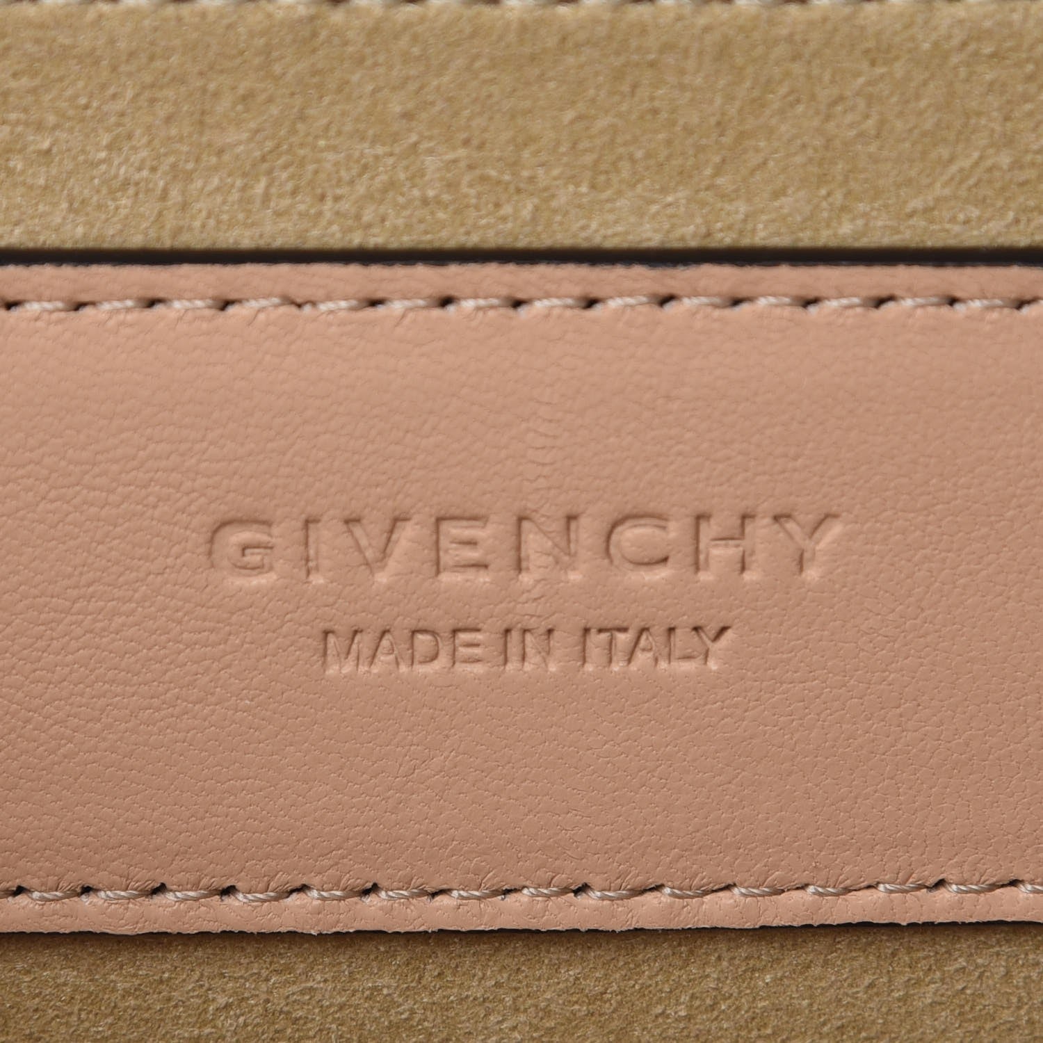 Givenchy Lambskin Embroidered Studded Small GV3 Shoulder Bag Powder 6 of 6