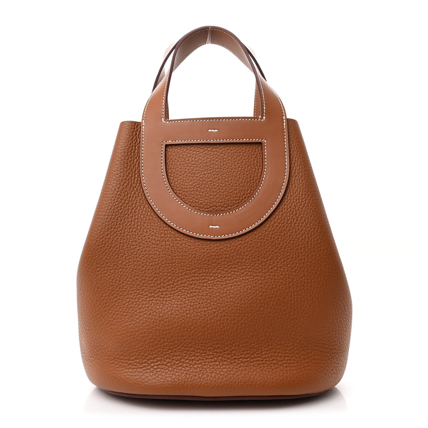 Hermes Taurillon Clemence Swift In-The-Loop 23 Bag Gold 1 of 10