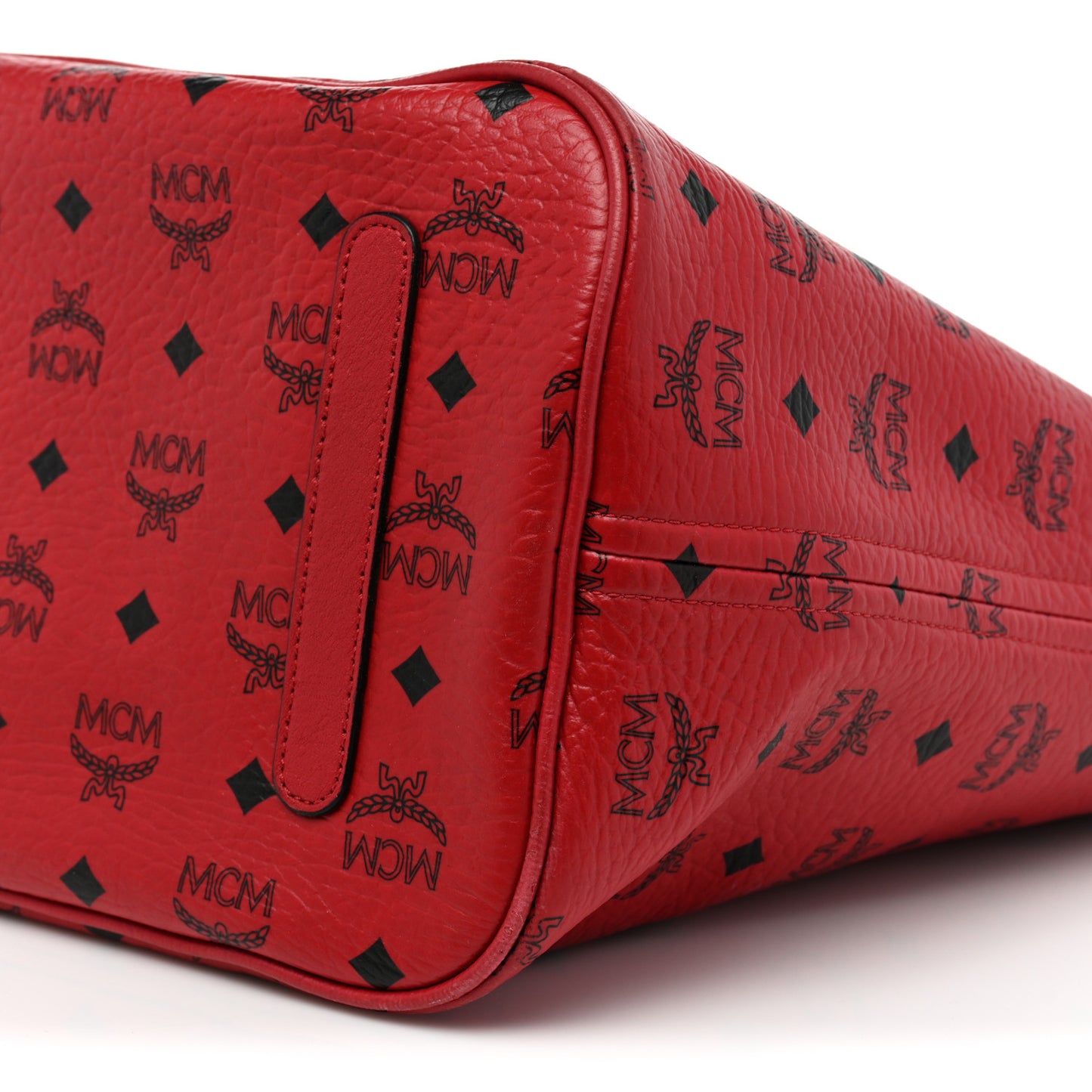 Visetos Large Liz Reversible Shopper Tote Ruby Red