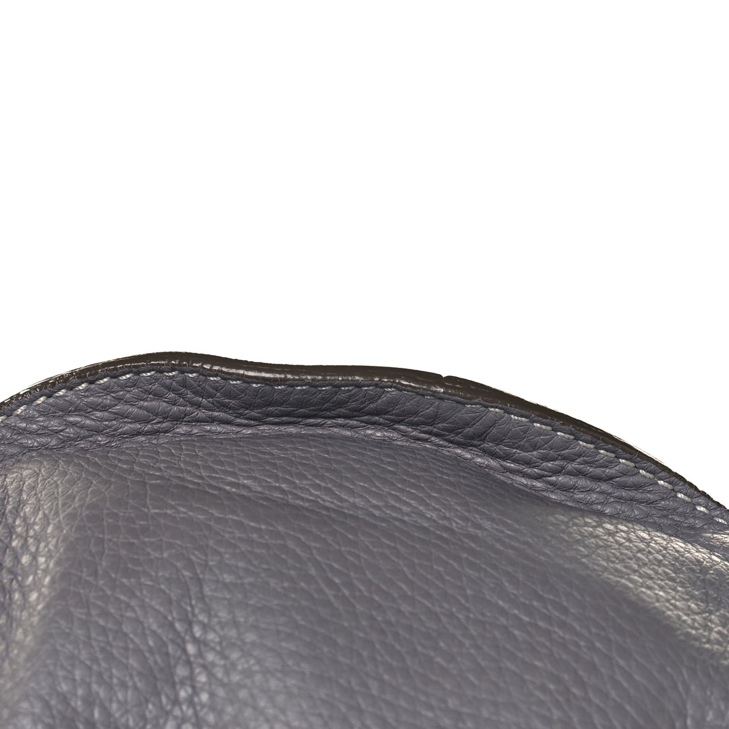 Calfskin Mini Marcie Round Crossbody Bag Cashmere Grey