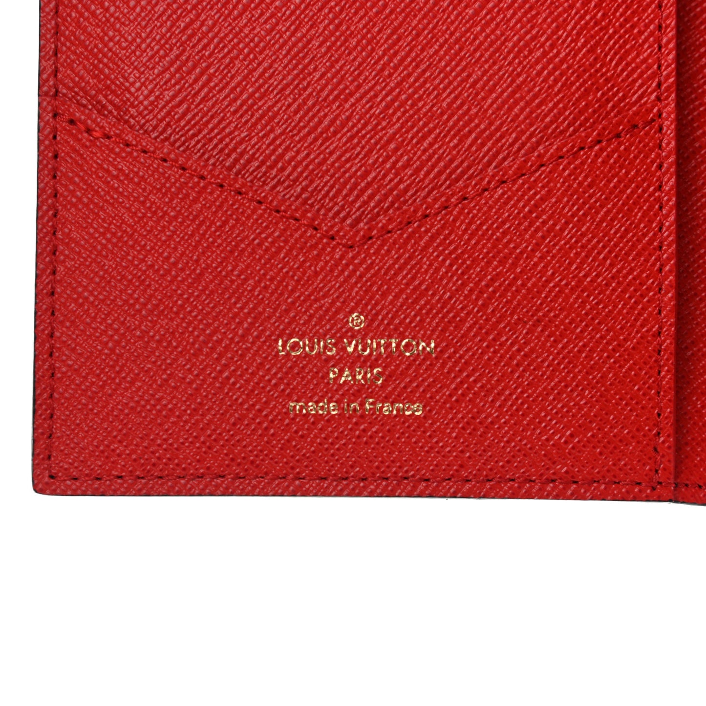 Monogram 2019 Christmas Animation Passport Cover Rouge