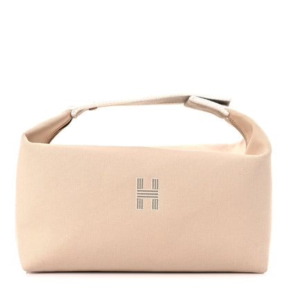 Hermes Canvas Small Bride-A-Brac Pouch Natural 1 of 12