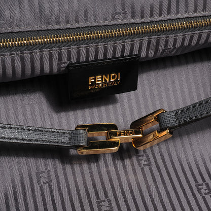 Fendi Vitello Elite Large 2Jours Tote Grigio Grigio Chiaro 6 of 11