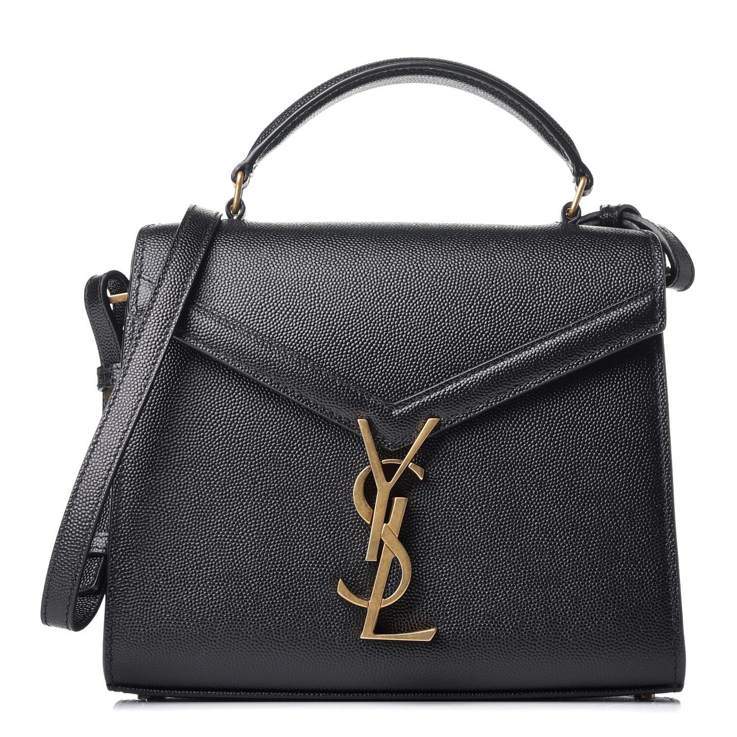 Grain de Poudre Mini Classic Monogram Cassandra Top Handle Black Rouge Legion