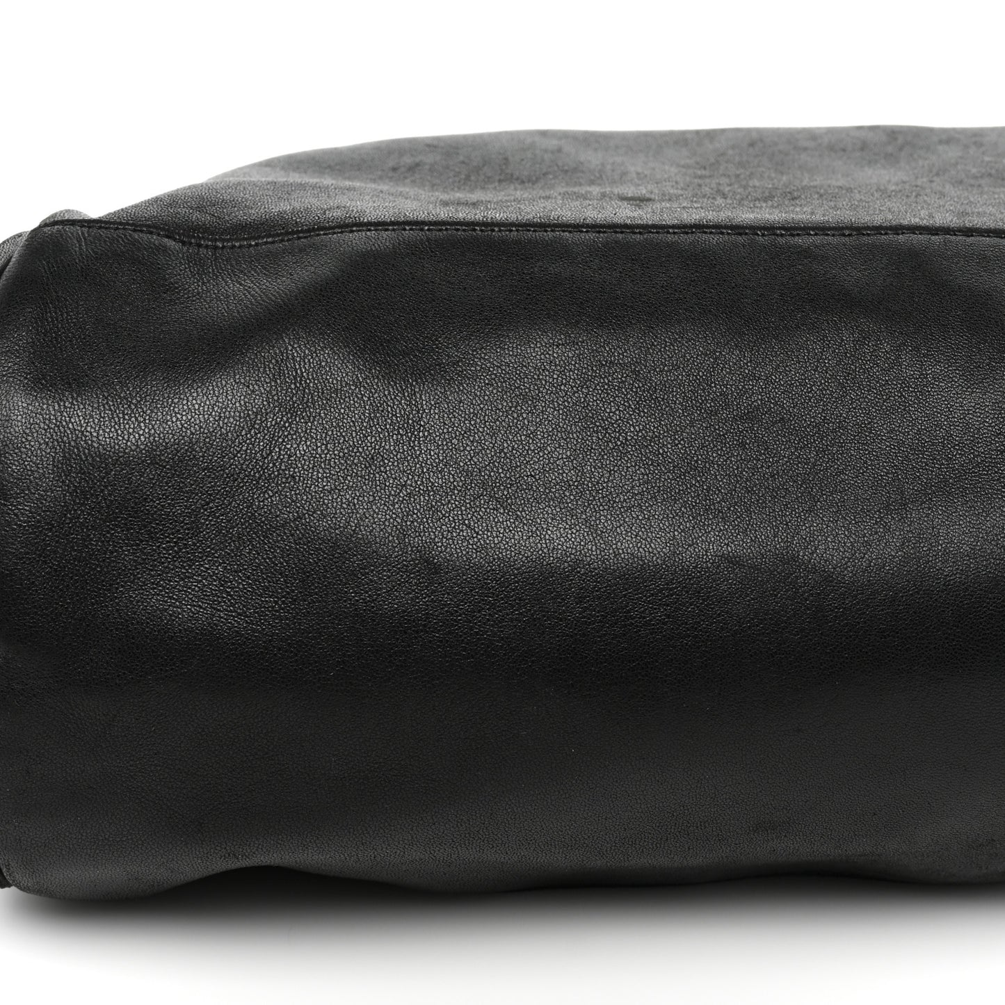 Lambskin Large Ultimate Soft Tote Black