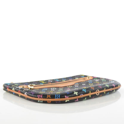 Louis Vuitton Monogram Multicolor Pochette Plate GM Black 4 of 7