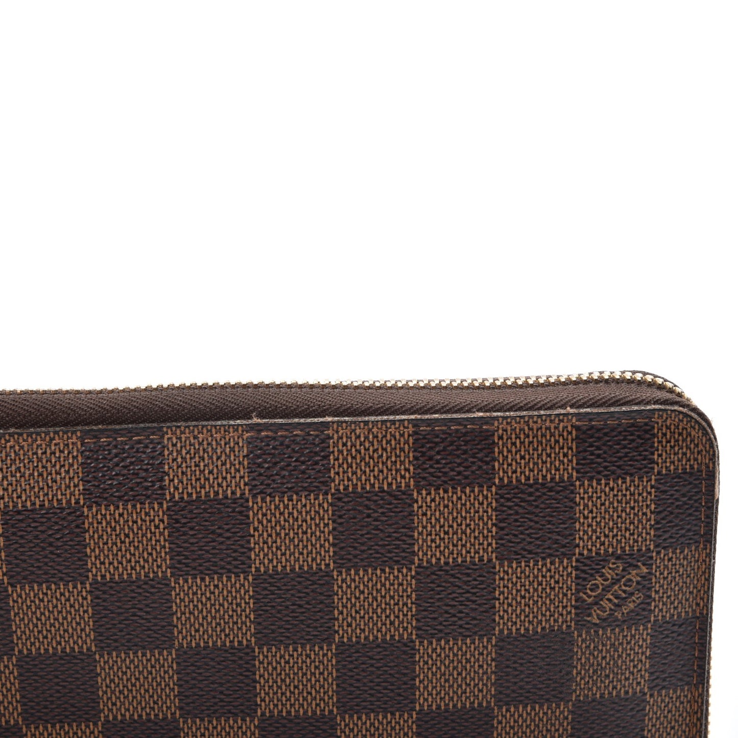 Damier Ebene Zippy Organizer Wallet