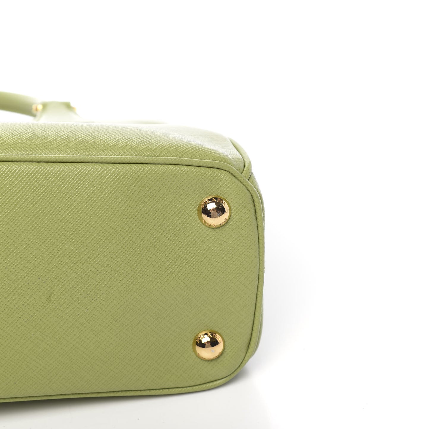 Saffiano Lux Mini Galleria Double Zip Tote Prato