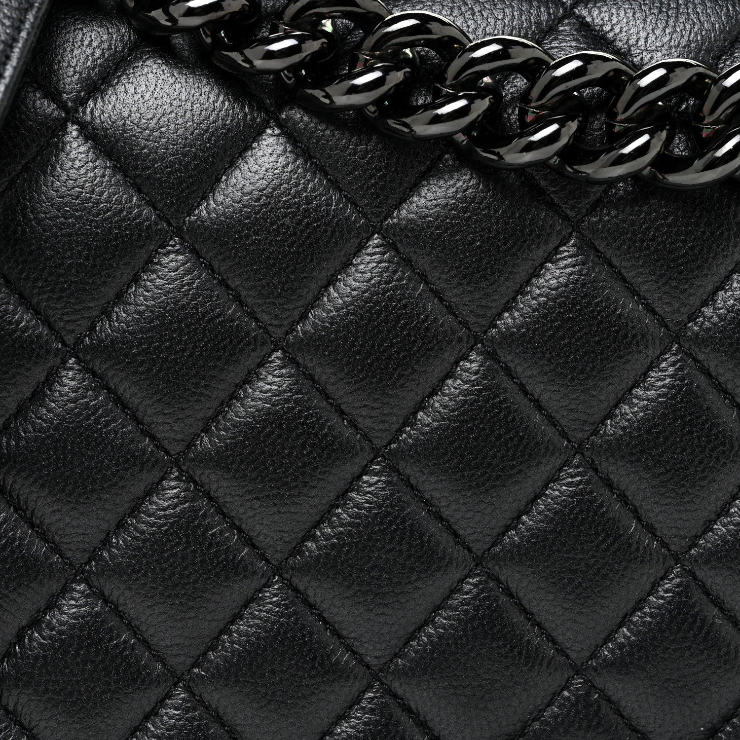 Chanel Caviar Quilted Medium Boy Flap So Black 8 of 13