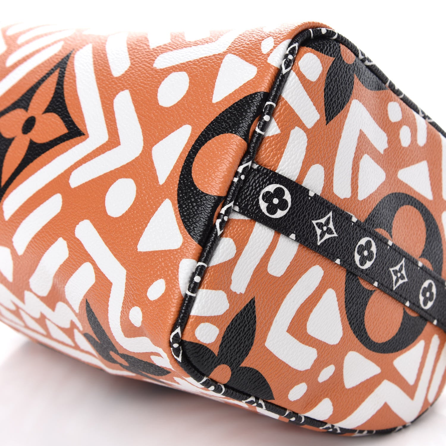 Louis Vuitton Monogram Giant Crafty Speedy Bandouliere 25 Creme Caramel 9 of 9