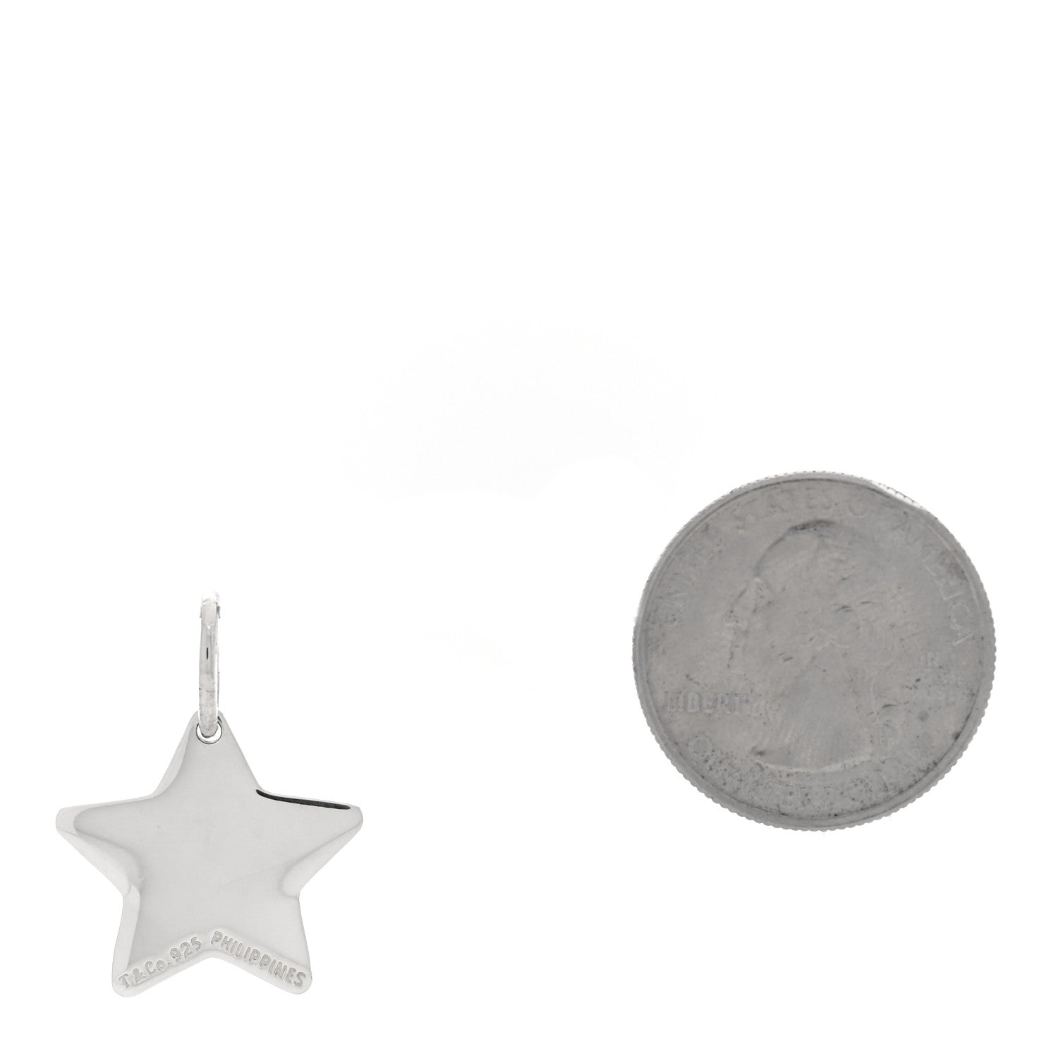 Tiffany Sterling Silver Star Charm 2 of 4
