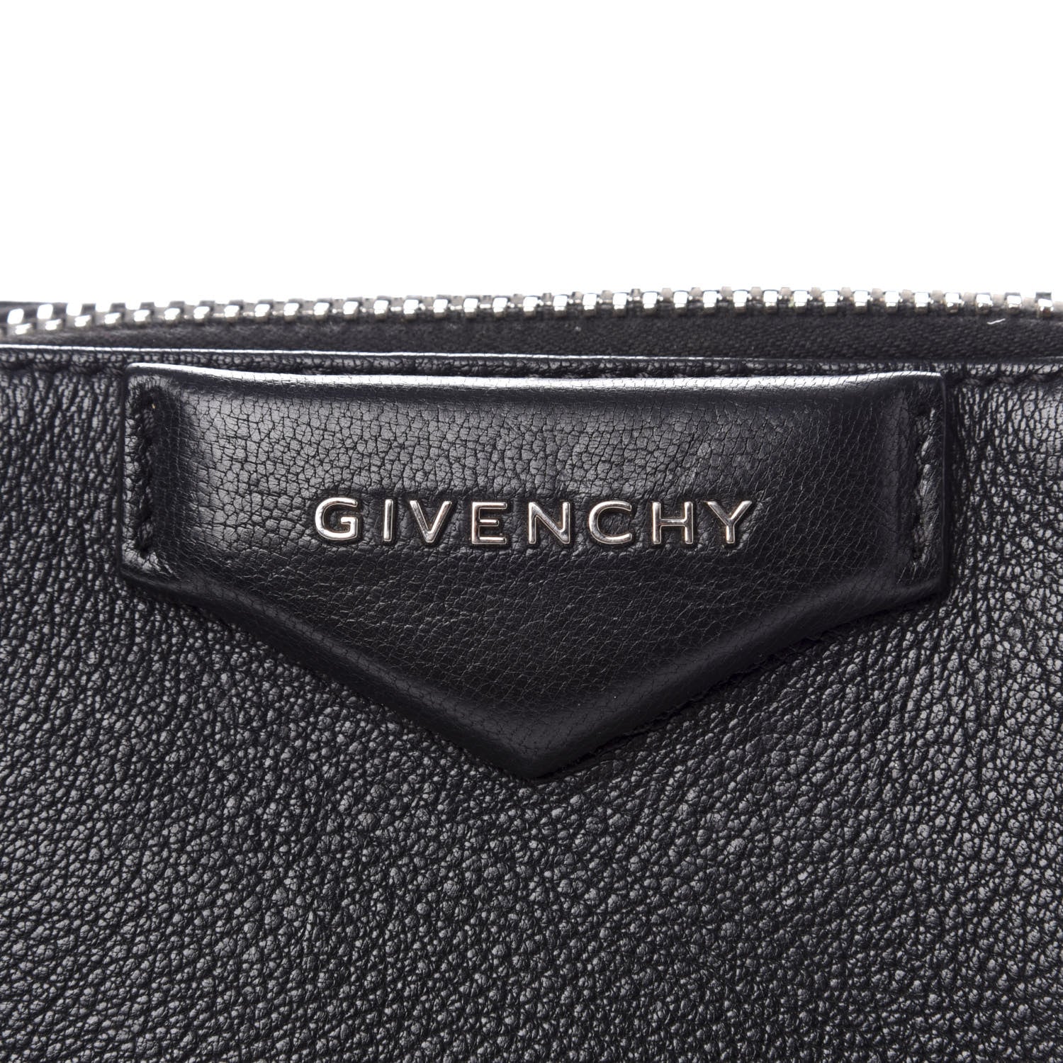 Givenchy Sugar Goatskin Small Antigona Beauty Wristlet Black 9 of 9