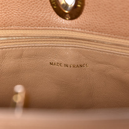 Chanel Caviar Quilted Tote Beige 7 of 14