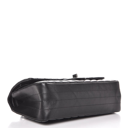 Chanel Aged Calfskin Chevron Quilted 2.55 Reissue 225 So Black 4 of 7