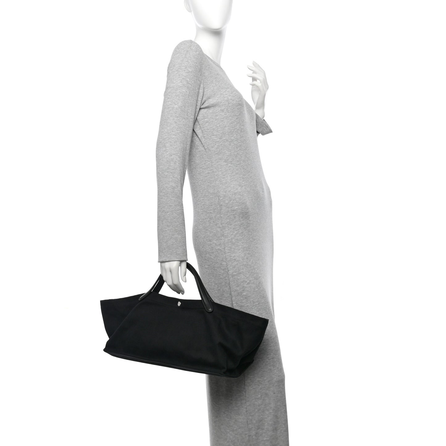 Cotton Twill East West Idaho Tote Black