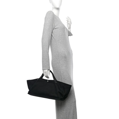 The Row Cotton Twill East West Idaho Tote Black 2 of 9