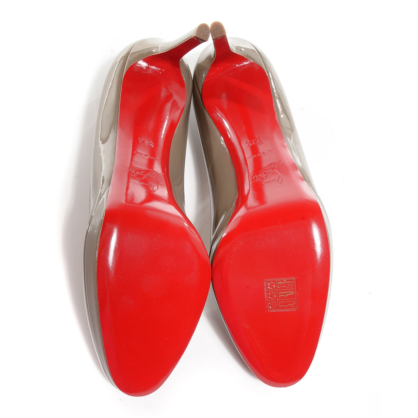 Patent New Simple 85 Pumps 39.5 Grey