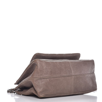 Chanel Washed Caviar Mademoiselle Accordion Flap Brown 4 of 13