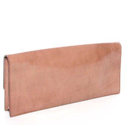 Prada Spazzolato Pushlock Clutch 3 of 9
