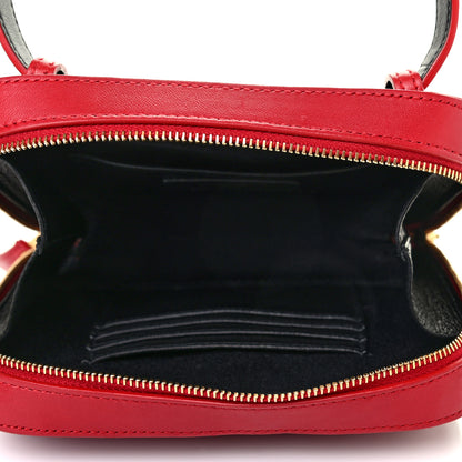 Saint Laurent Lambskin Matelasse Vicky Monogram Belt Bag Eros Red 4 of 4