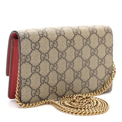 Gucci GG Supreme Monogram Mini Cherry Chain Bag 3 of 10