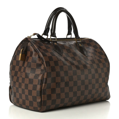 Louis Vuitton Damier Ebene Speedy 30 3 of 18