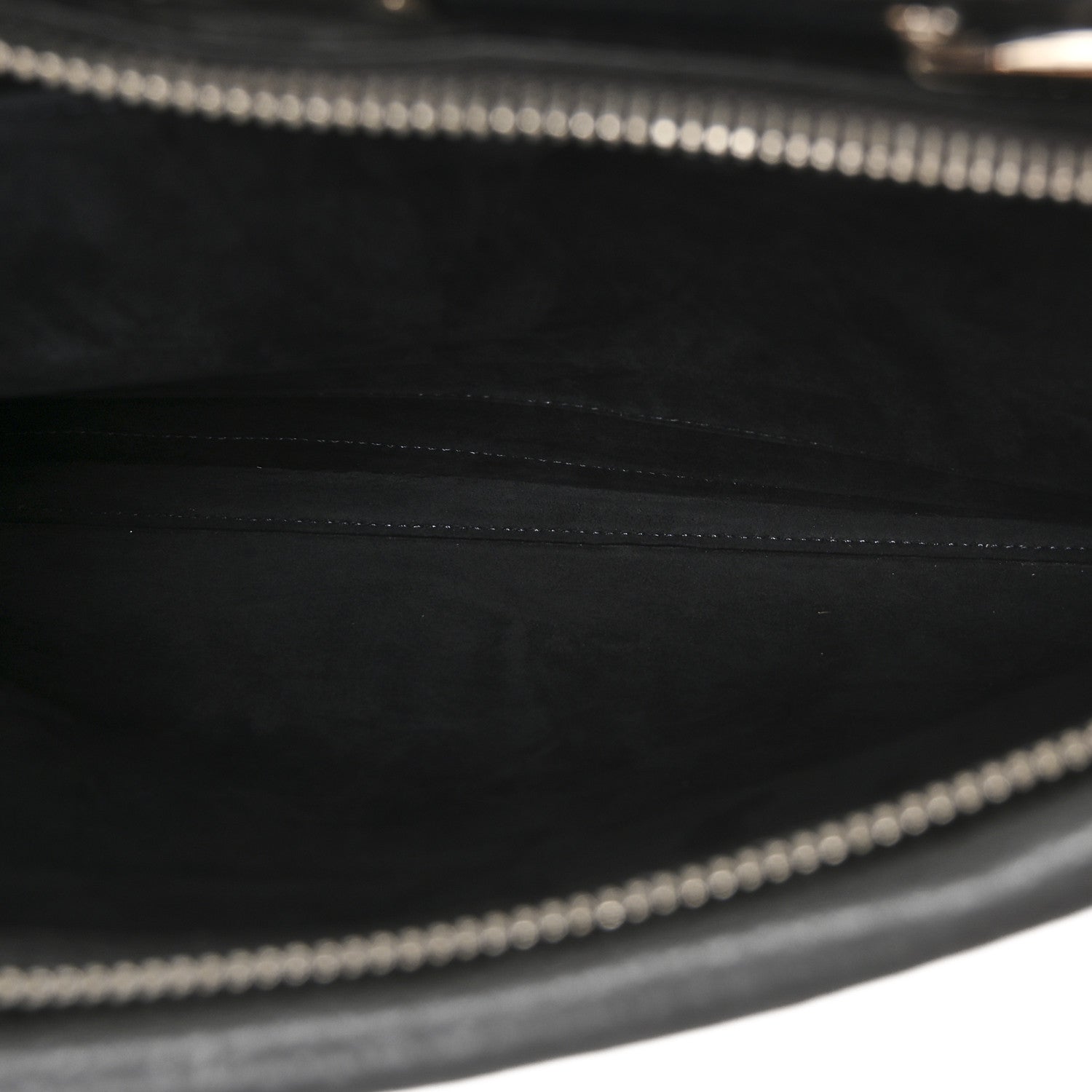 Fendi Cuoio Romano Selleria Bi-Color Large Peekaboo Iconic Fit Satchel Asfalto Lavagna 6 of 10