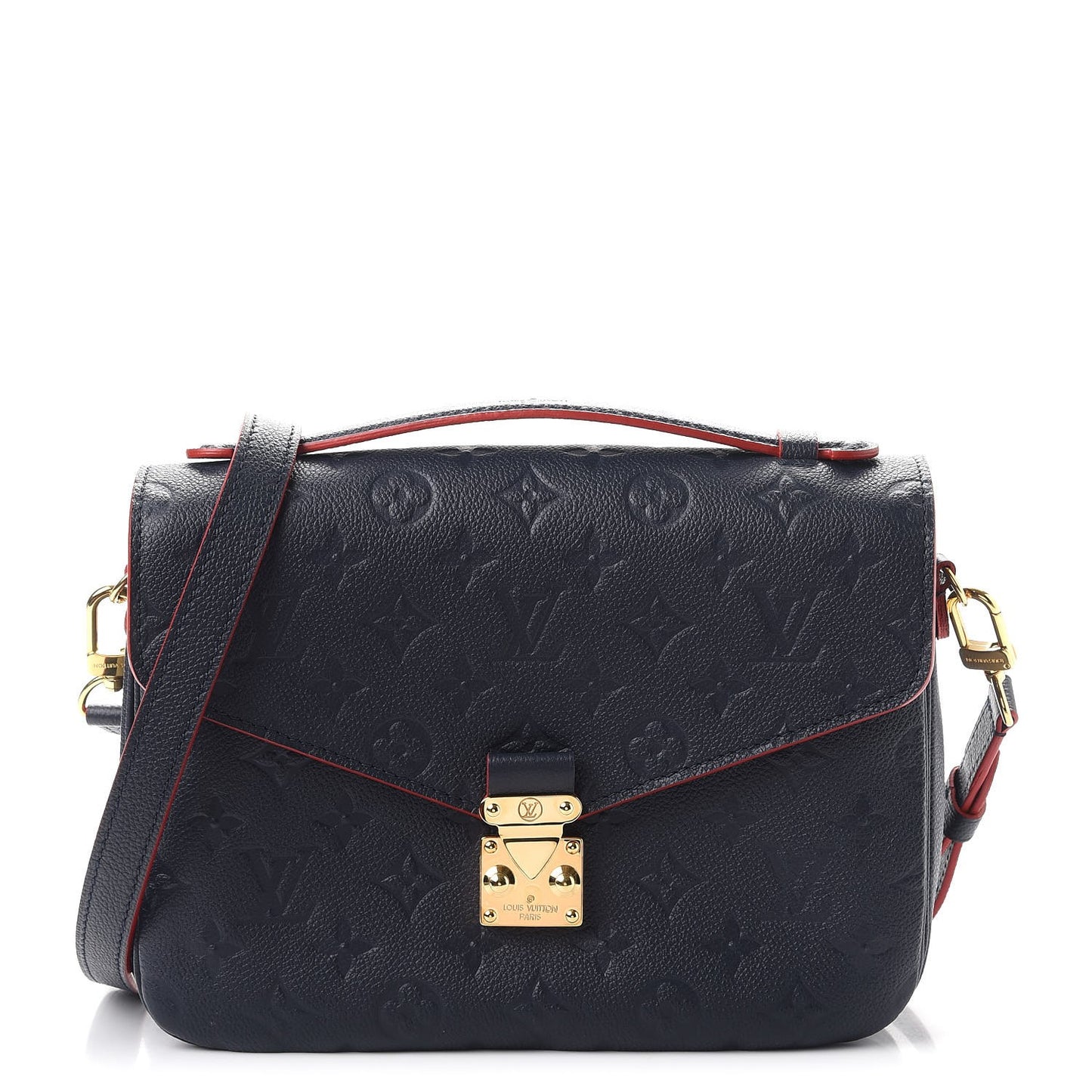 Empreinte Pochette Metis Marine Rouge