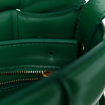 Bottega Veneta Nappa Maxi Intreccio Padded Cassette Crossbody Bag Racing Green 12 of 19