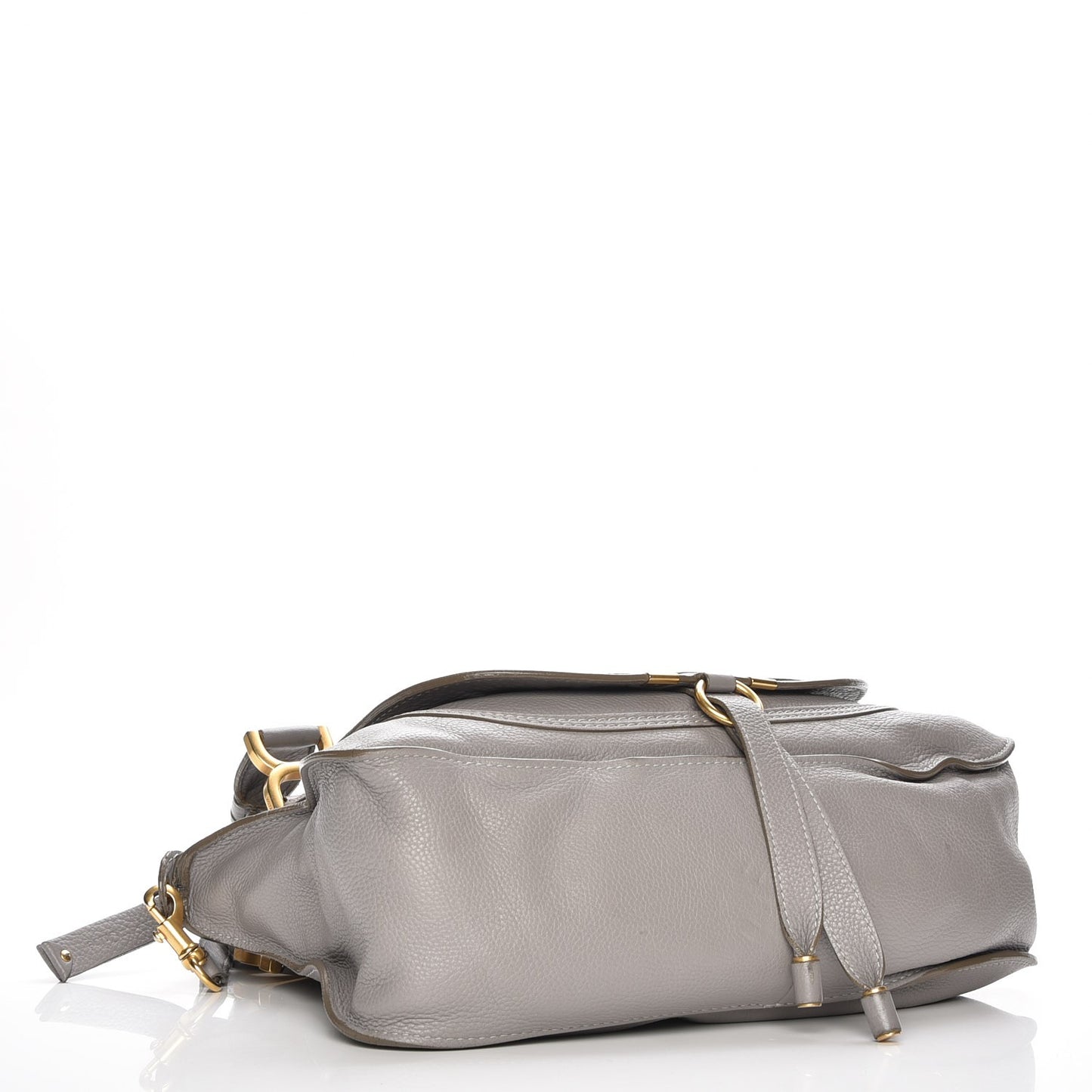 Calfskin Medium Marcie Satchel Cashmere Grey